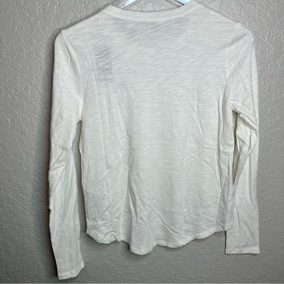 NWT Abercrombie&fitch Kids Long Sleeve White Top - Picture 6 of 7